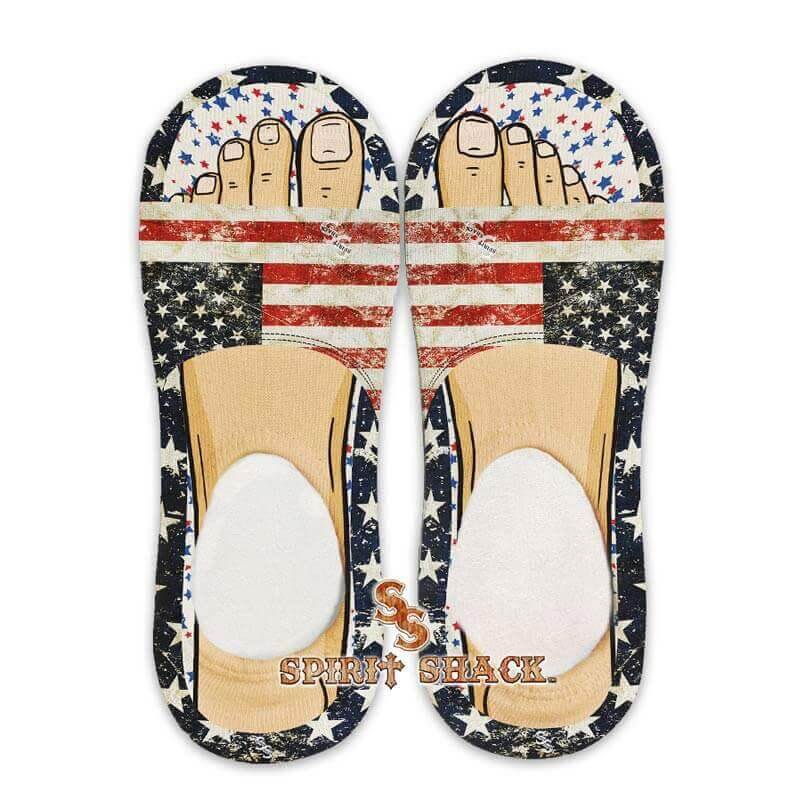 Men's American Flag Slide Sandals