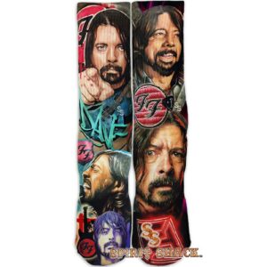 Dave Grohl Foo Fighters Socks