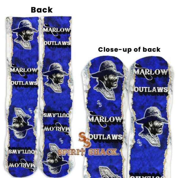 Marlow Outlaw Streetwear Crew Back