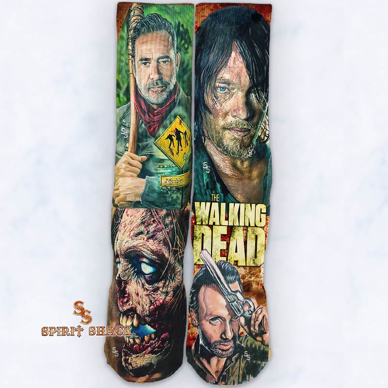 The Walking Dead (TV Show) ~ Tribute Streetwear Crew Socks | Spirit Shack